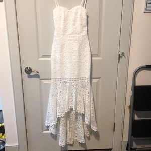 White ‘two sisters the label’ long dress